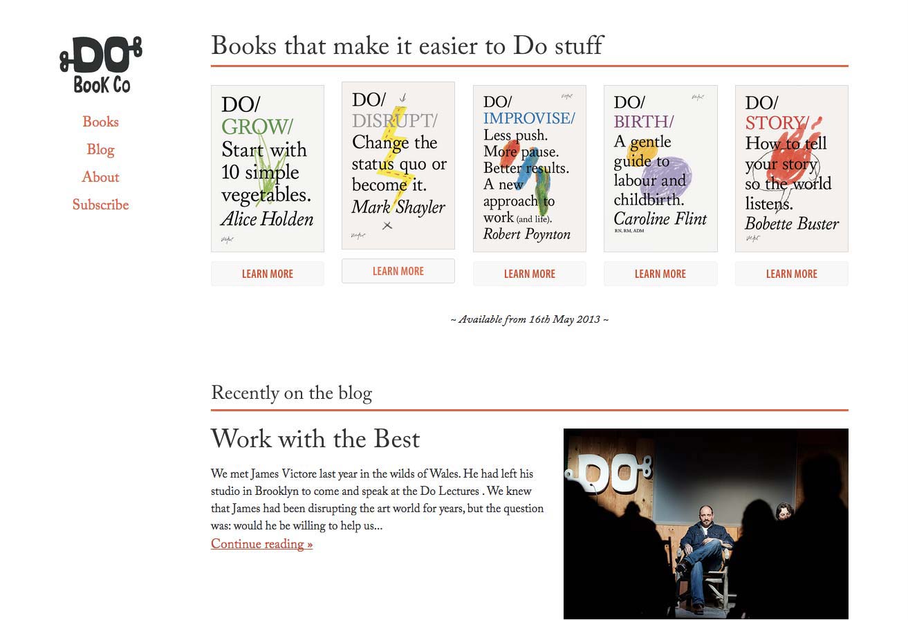 The Do Book Co. home page